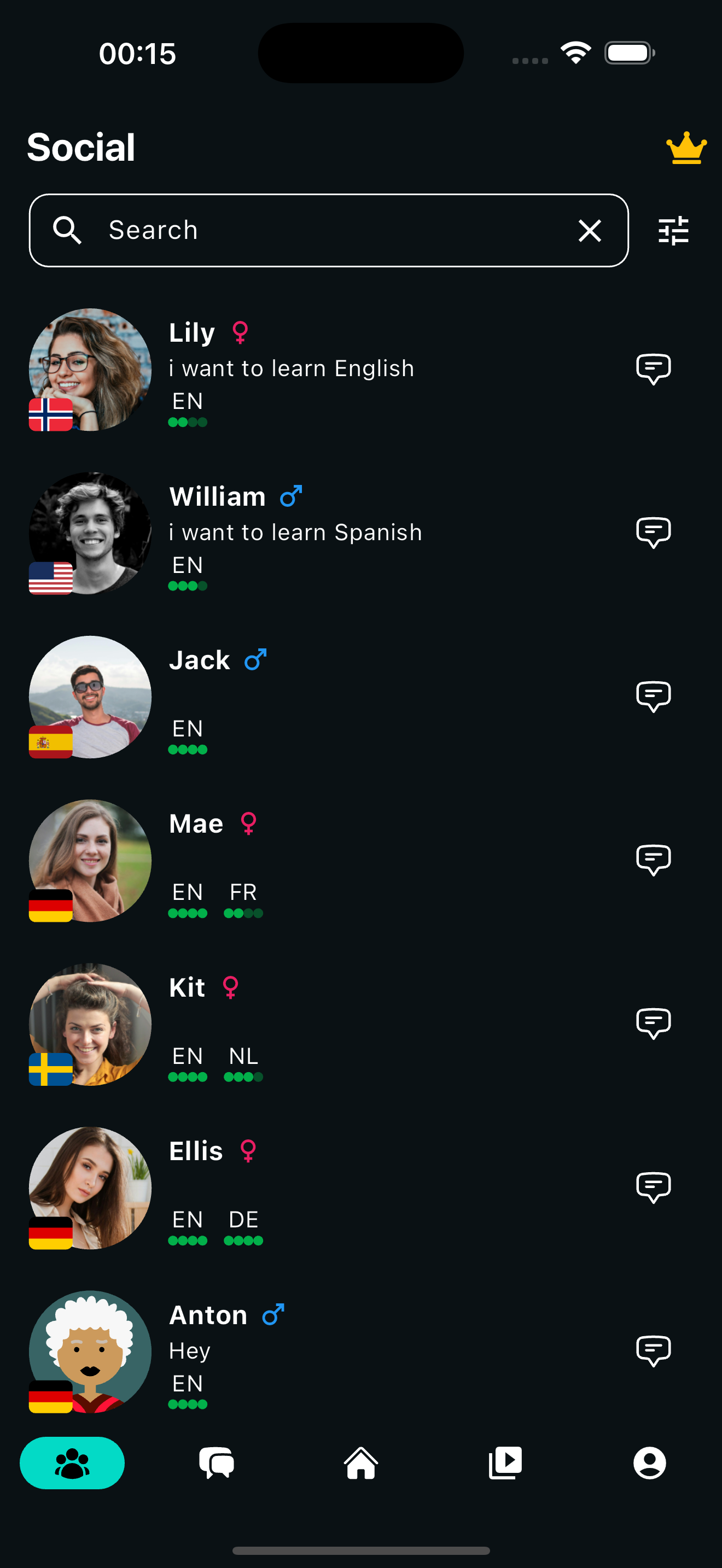 Find Language Partners